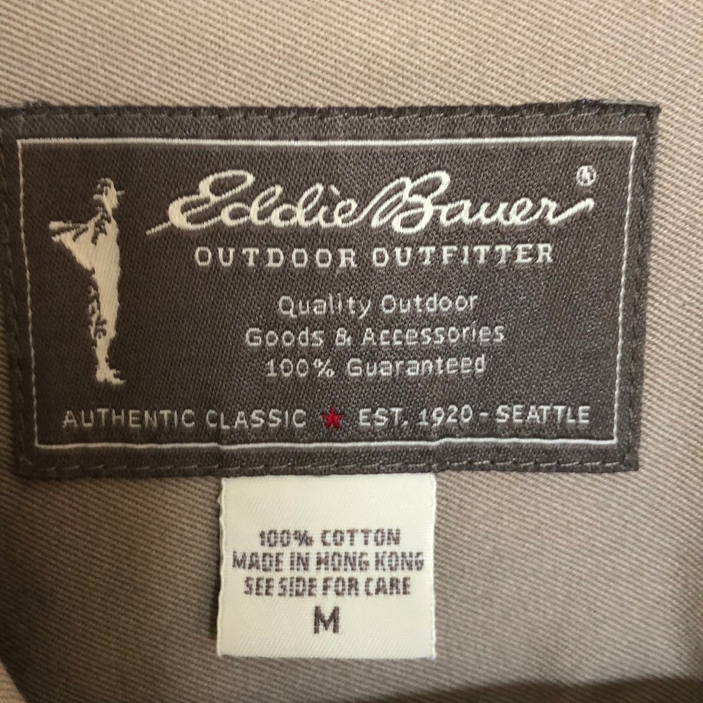 OUTDOOR CLASSIC EDDIE BAUER SHIRT - Picture 2 of 5
